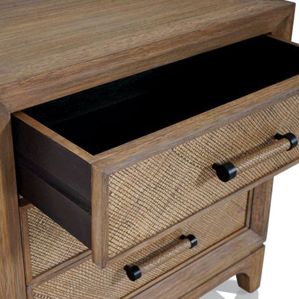 Cypress 3 Drawer Bedside