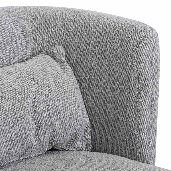 Daley Armchair - Ash Grey Boucle