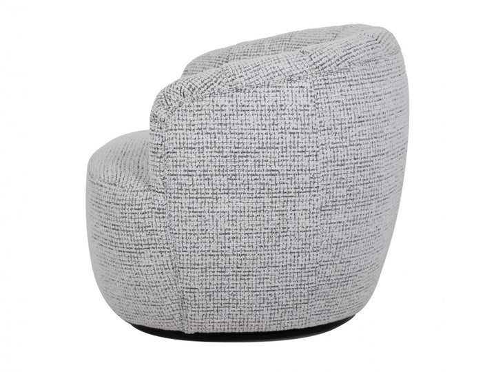 Dandenong Swivel Accent Armchair - Cloud
