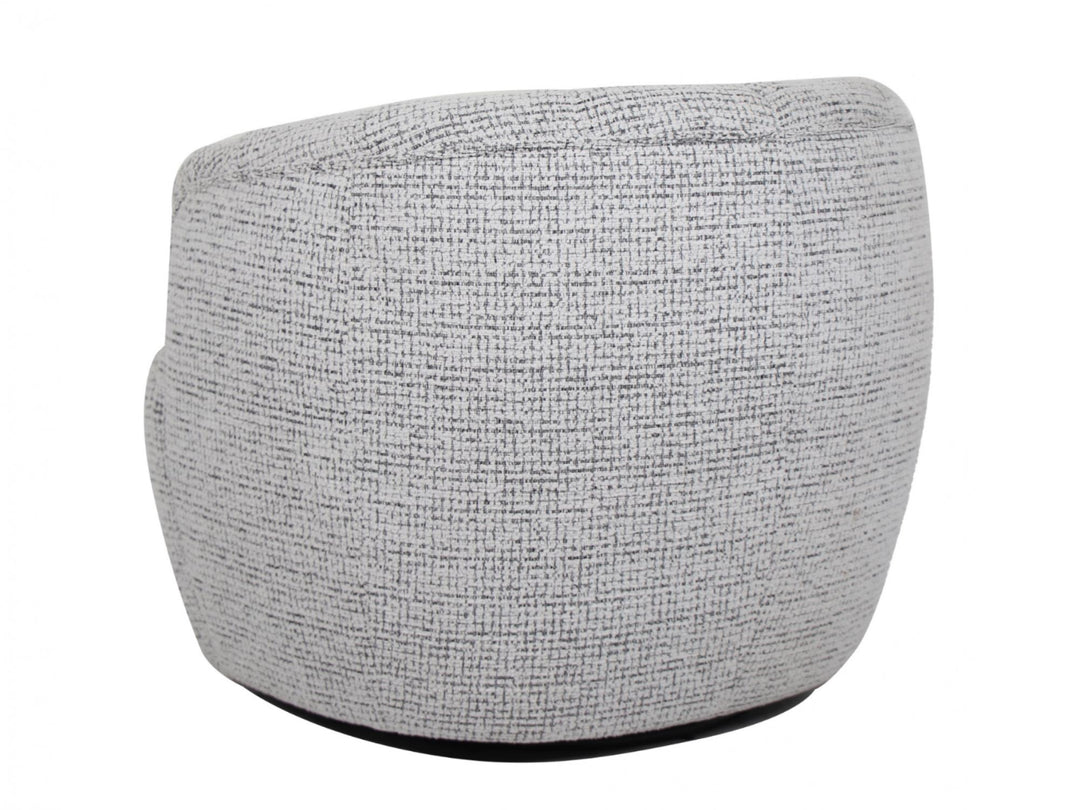 Dandenong Swivel Accent Armchair - Cloud