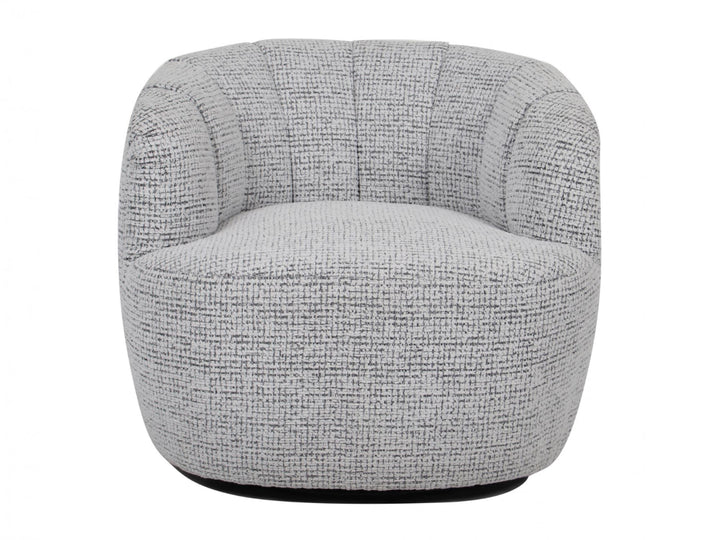 Dandenong Swivel Accent Armchair - Cloud