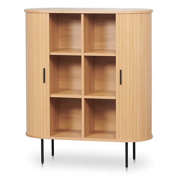 Dania 1.18 (H) Wooden Storage Cabinet - Natural