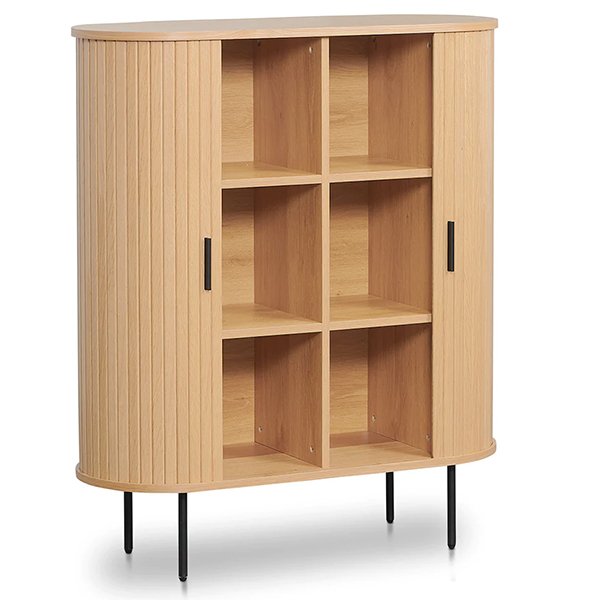 Dania 1.18 (H) Wooden Storage Cabinet - Natural