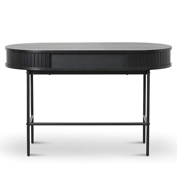 Dania 1.2m Home Office Desk - Full Black
