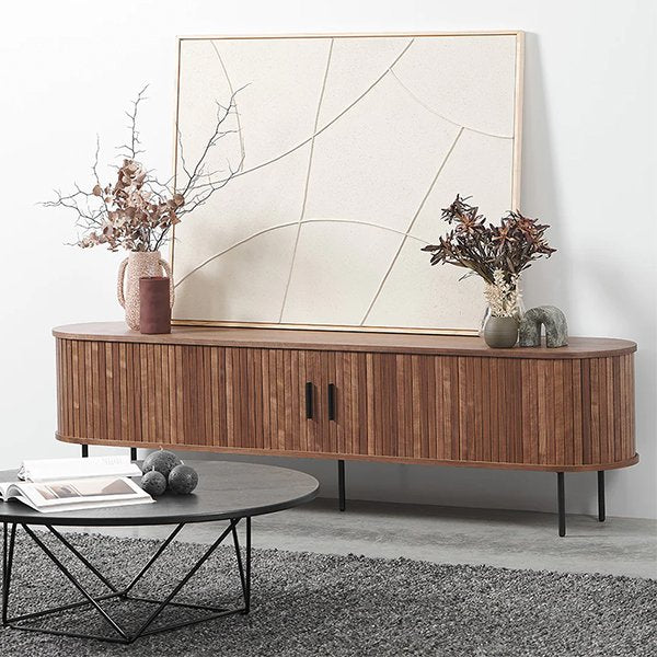 Dania 2m TV Entertainment Unit - Walnut