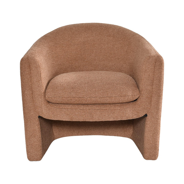 Daren Fabric Armchair - Copper