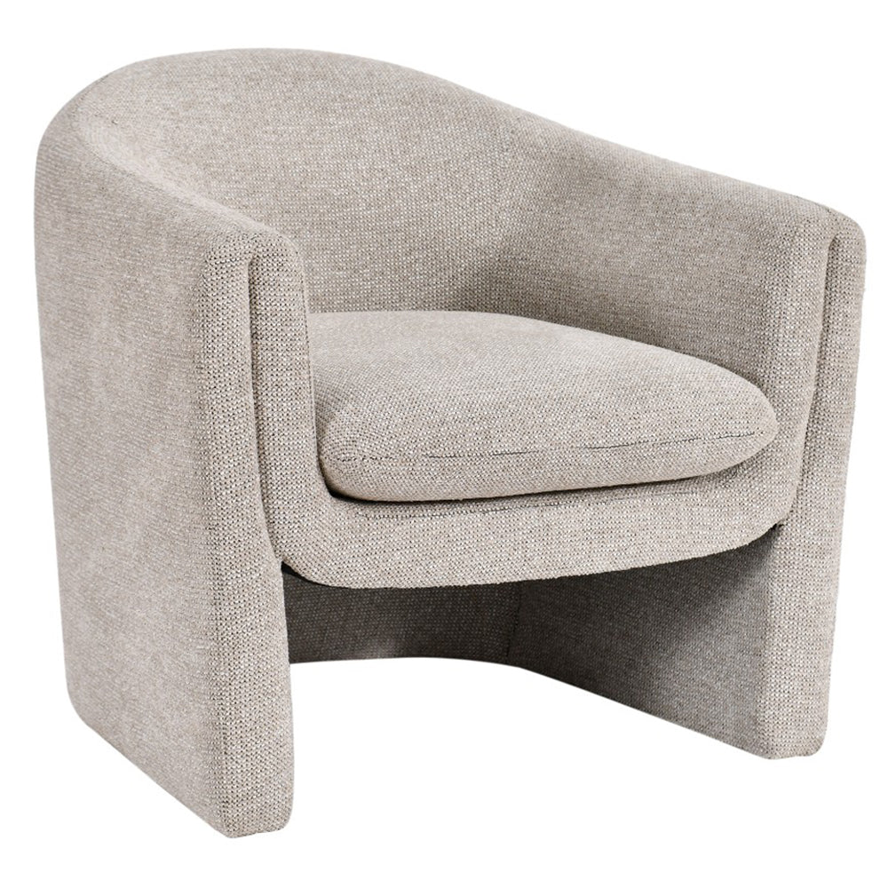 Daren Fabric Armchair - Neutral