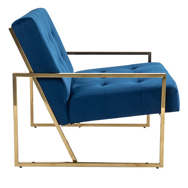 Darnell Velvet Armchair