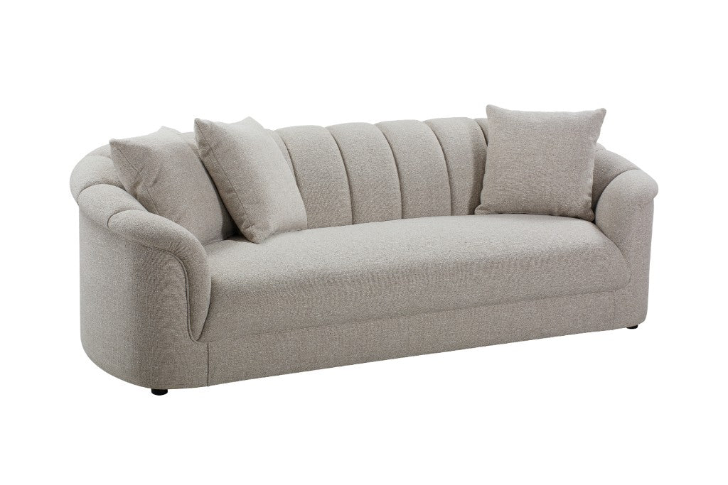 Davis 3 Seater Fabric Sofa
