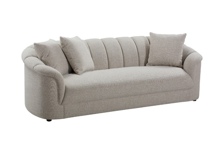 Davis 3 Seater Fabric Sofa