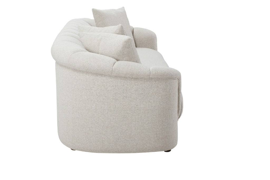 Davis 3 Seater Fabric Sofa