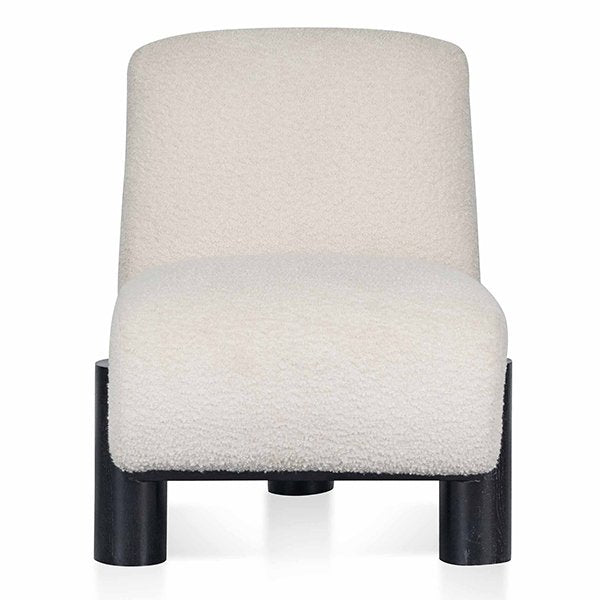 Deandre Armchair - Ivory White Boucle