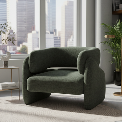 Declan Arm Chair - Green
