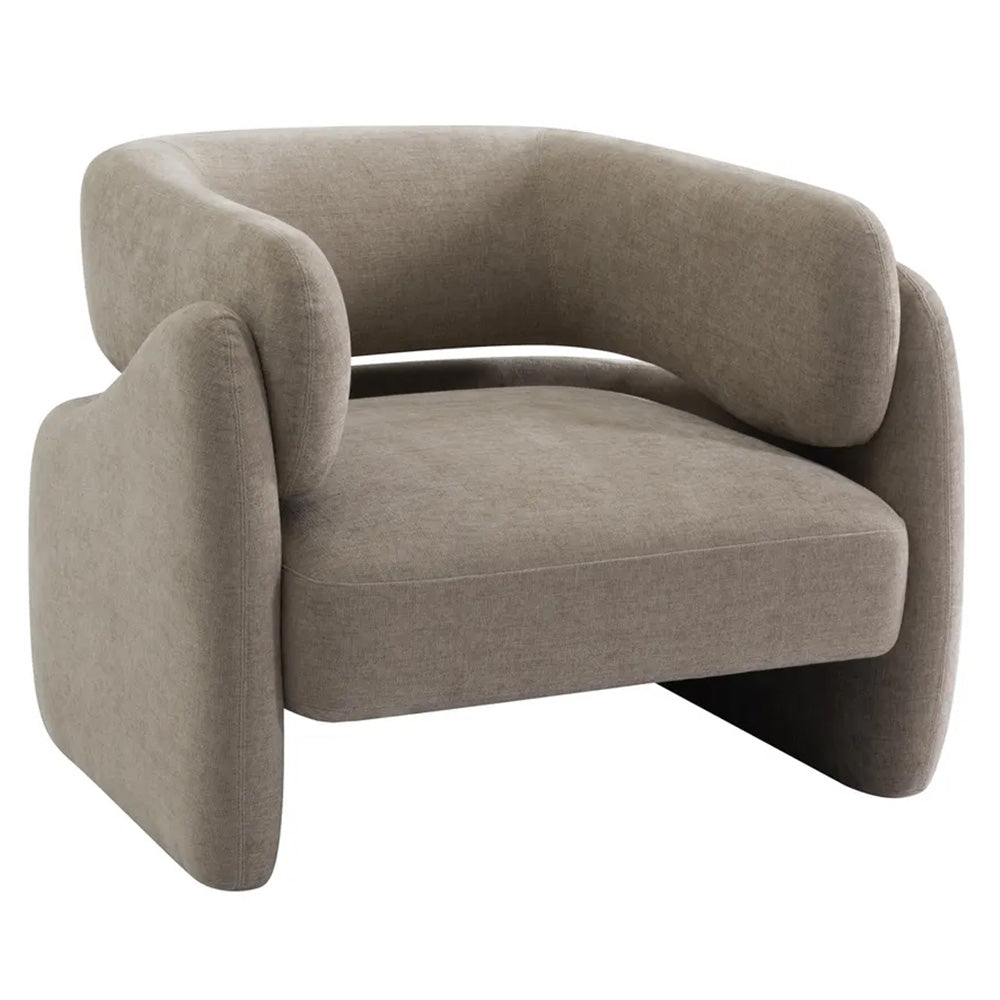 Declan Arm Chair - Taupe