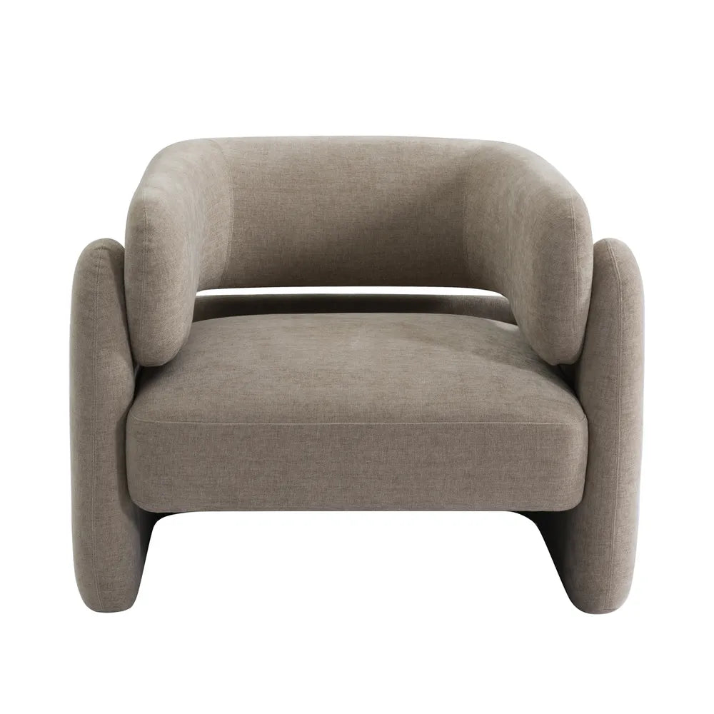 Declan Arm Chair - Taupe