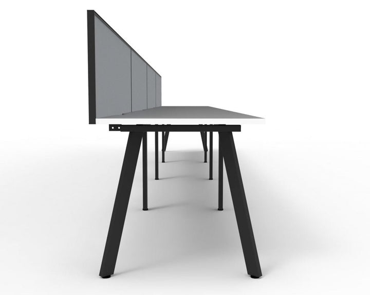 Deluxe Eternity 1500 4 Person Workstations With Screens