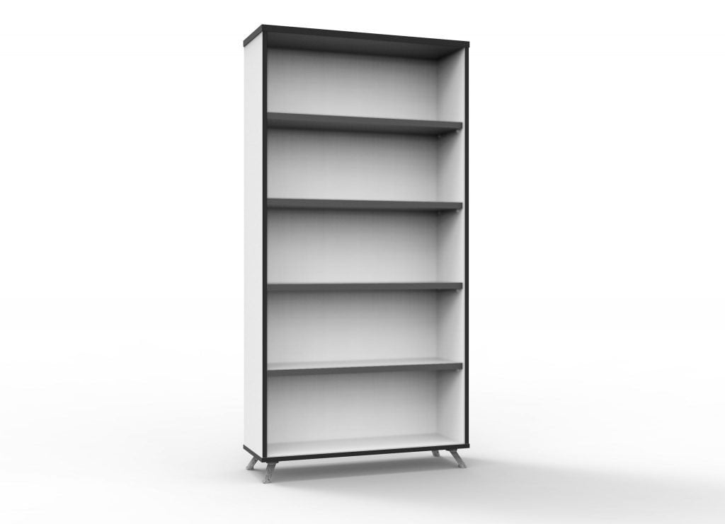 Deluxe Infinity Large Office Bookcase