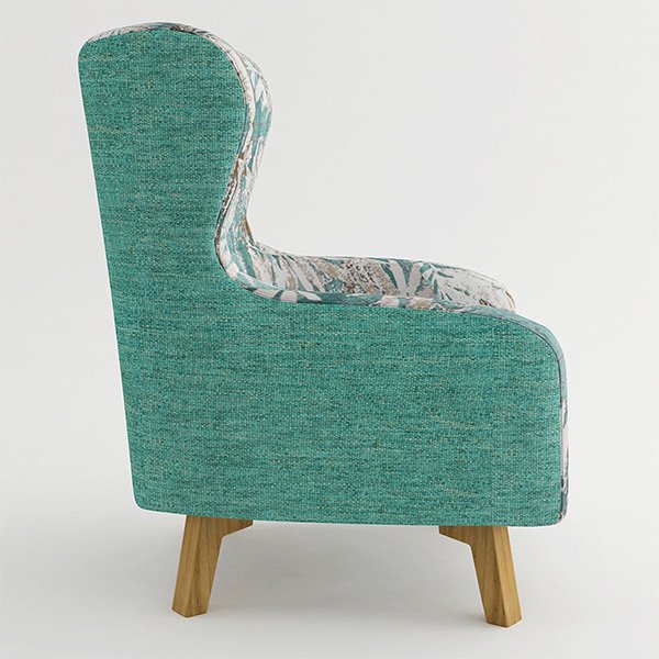 Demeter Linen Armchair