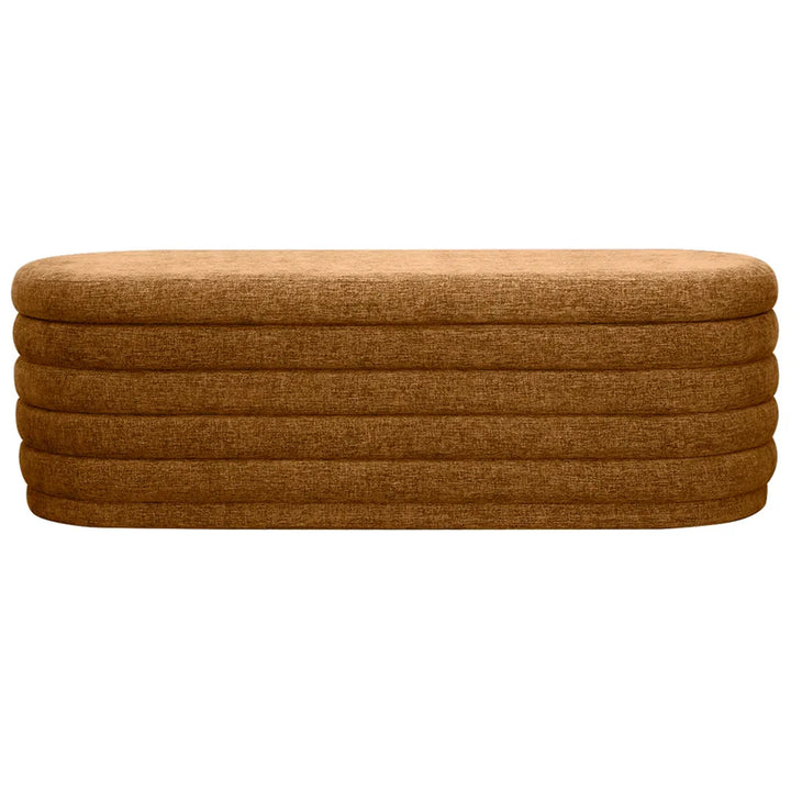 Demi Storage Bench Ottoman - Butterscotch