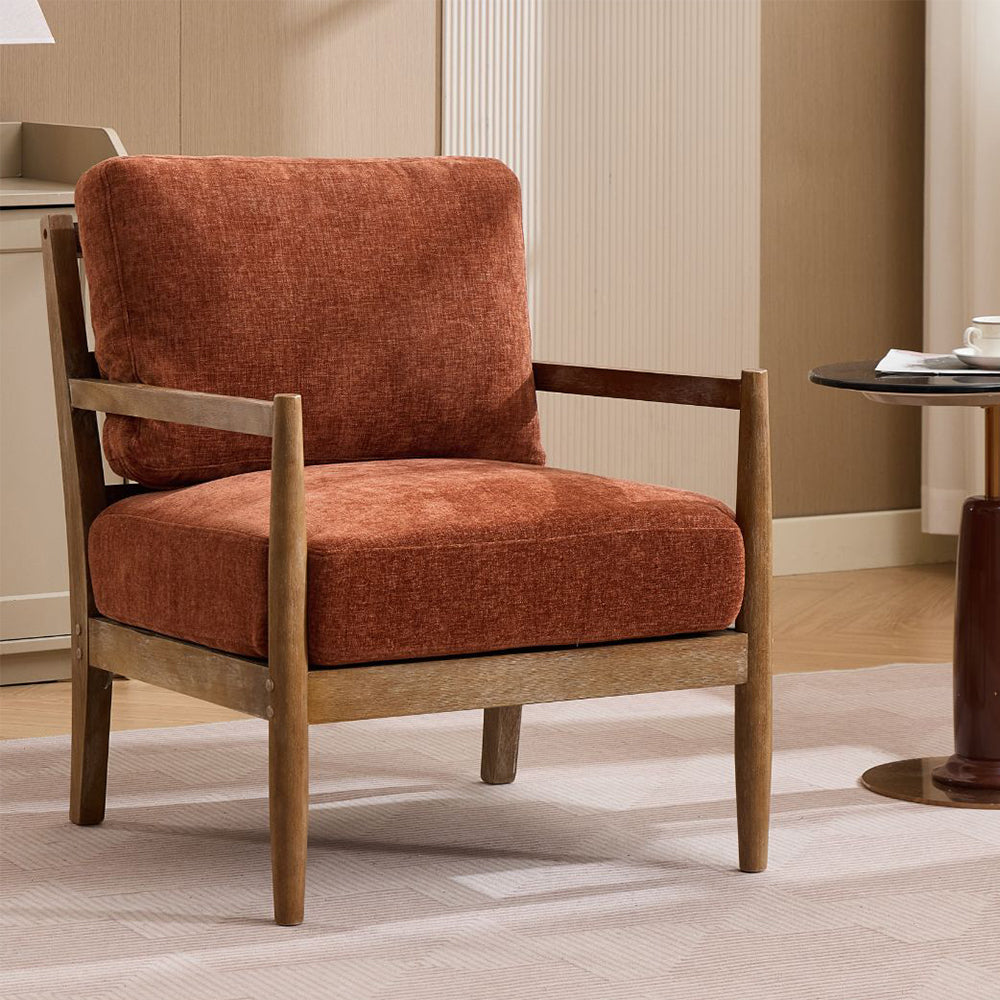 Desmond Armchair - Burgundy