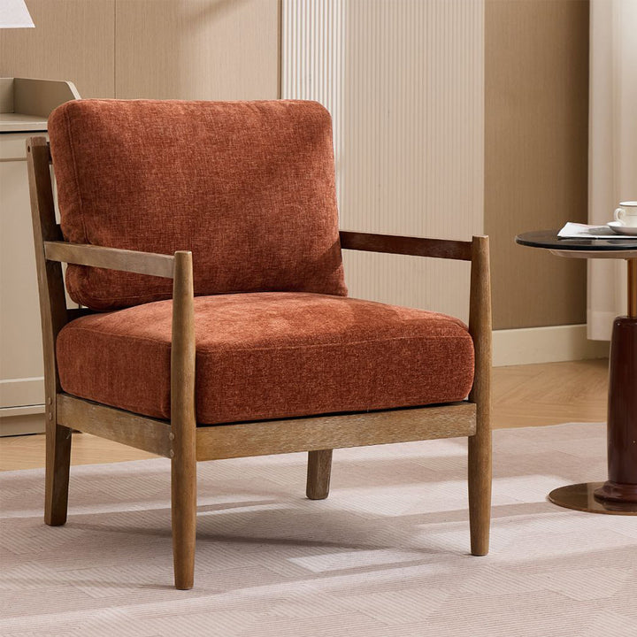 Desmond Armchair - Burgundy