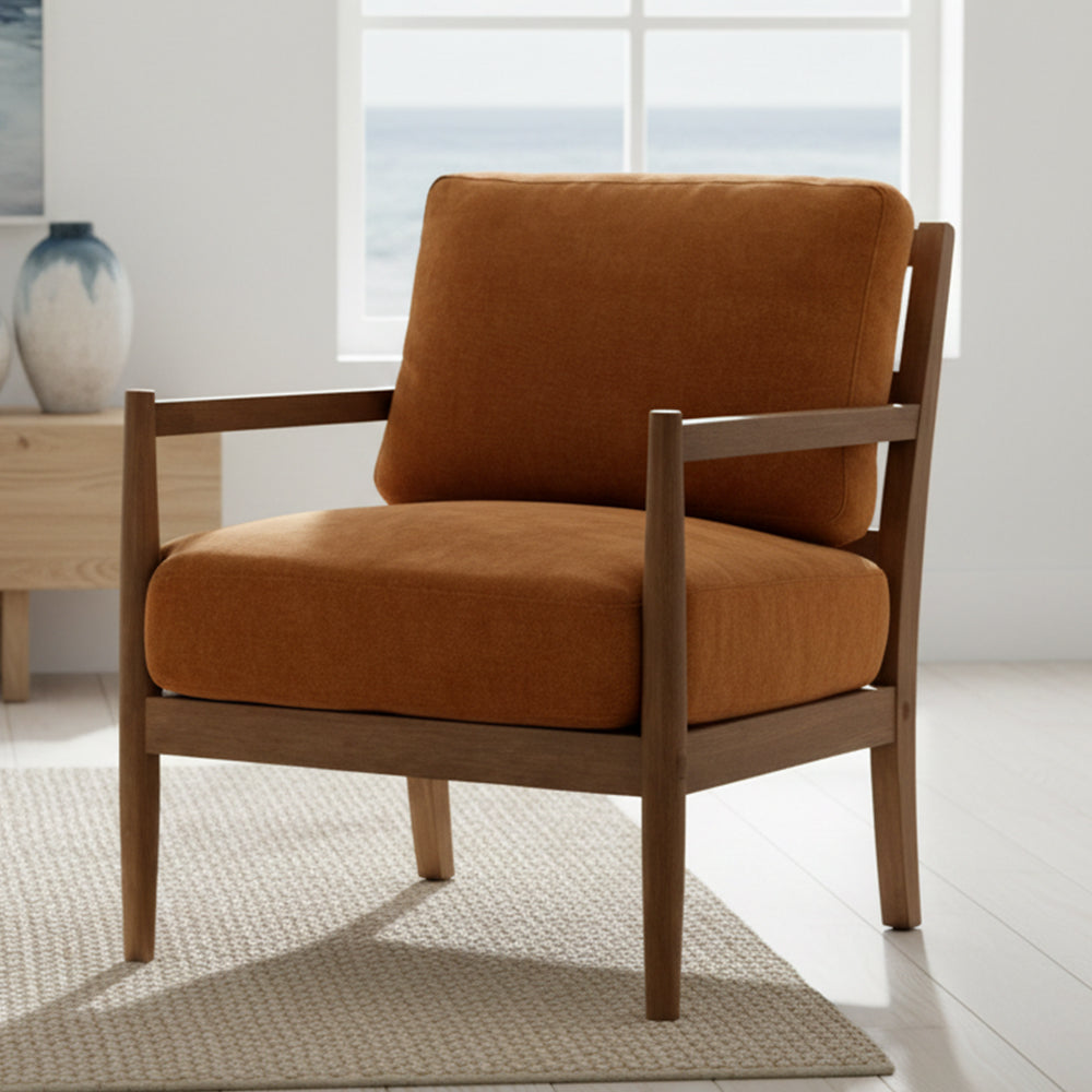 Desmond Armchair - Ochre