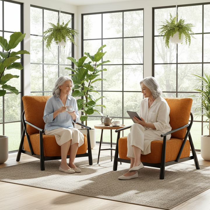 Desmond II Armchair - Ochre
