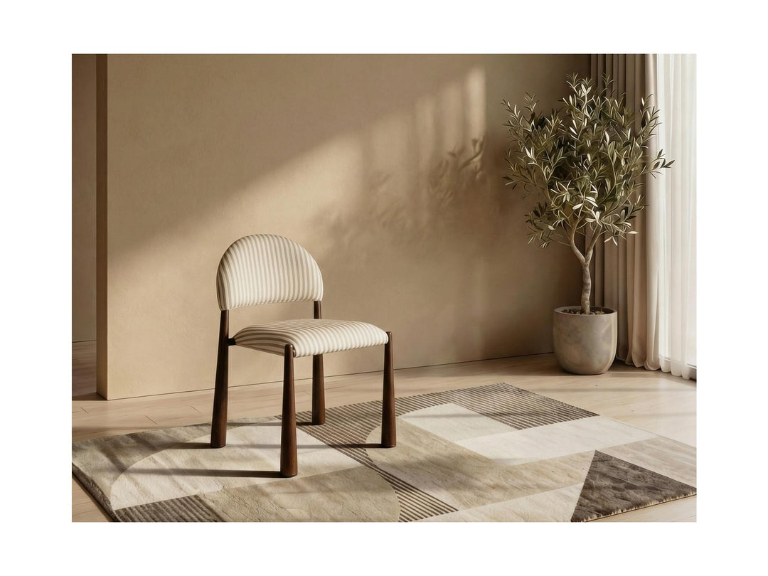 Dimitri Upholstered Dining Chairs (Set of 2) - Beige