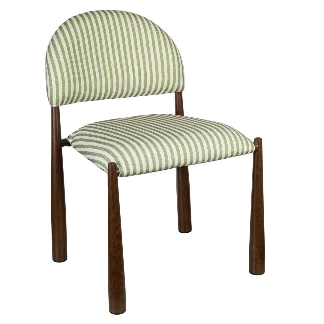 Dimitri Upholstered Dining Chairs (Set of 2) - Moss