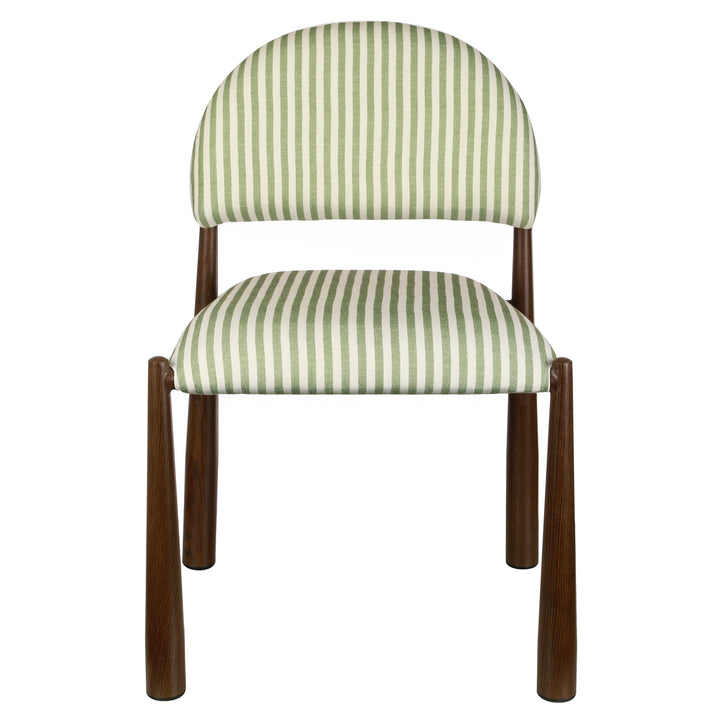 Dimitri Upholstered Dining Chairs (Set of 2) - Moss