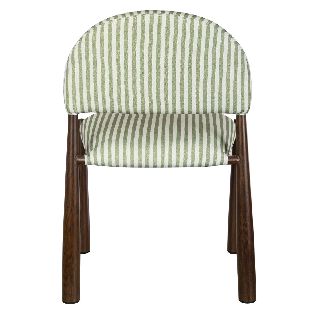 Dimitri Upholstered Dining Chairs (Set of 2) - Moss