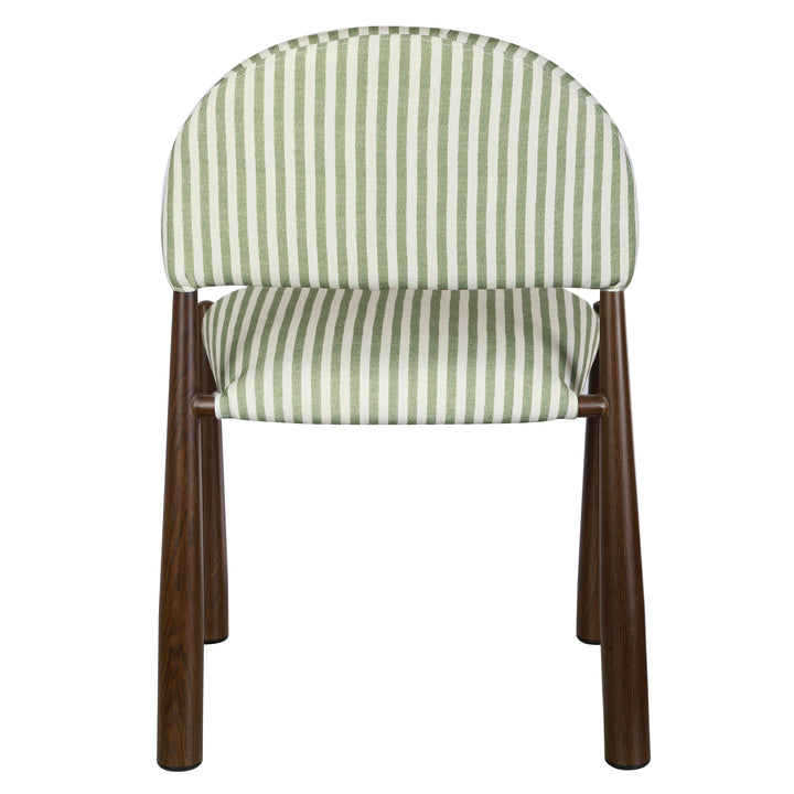 Dimitri Upholstered Dining Chairs (Set of 2) - Moss