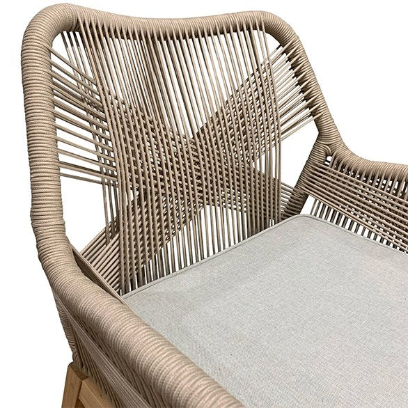 Dolls Woven Rope Dining Chair