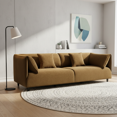 Dominic 3 Seater Sofa - Butterscotch