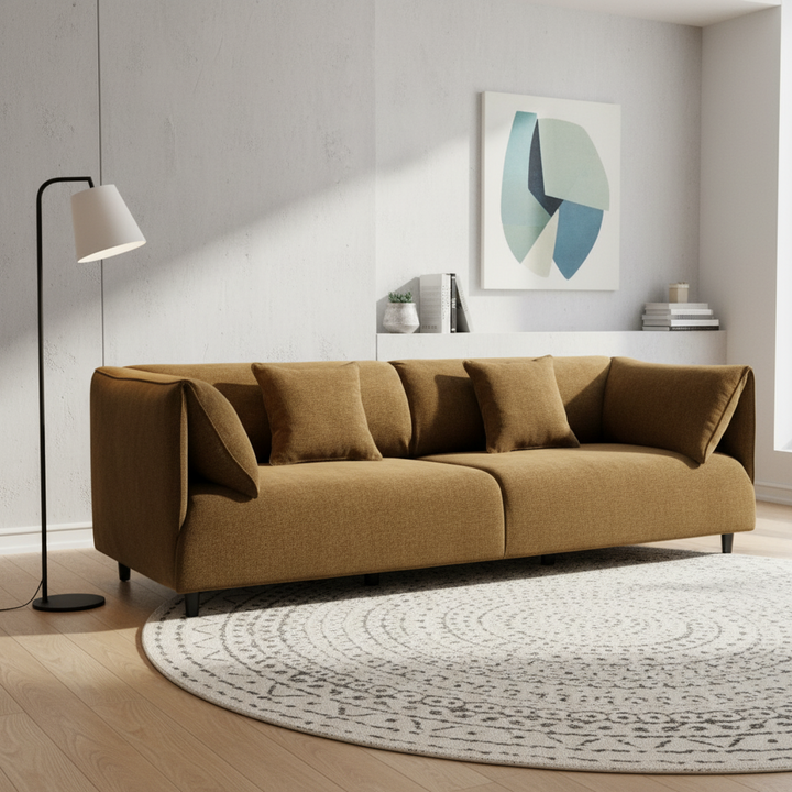 Dominic 3 Seater Sofa - Butterscotch