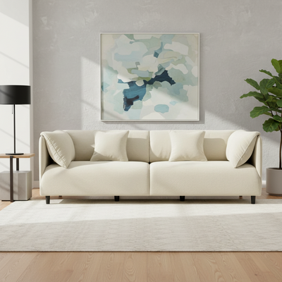 Dominic 3 Seater Sofa - Ivory