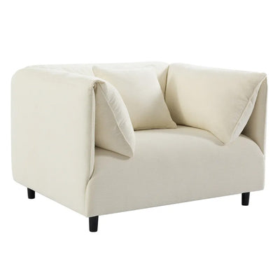 Dominic Arm Chair - Ivory
