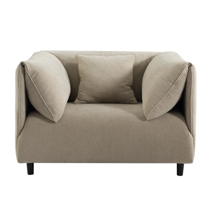 Dominic Arm Chair - Wheat