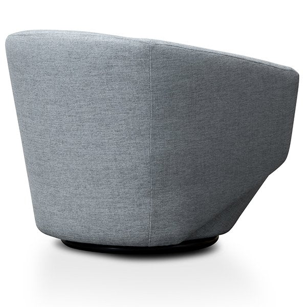 Donna Fabric Lounge Chair - Light Grey