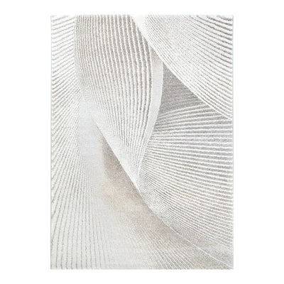 Dorado Abstract Contour Grey Beige Rug