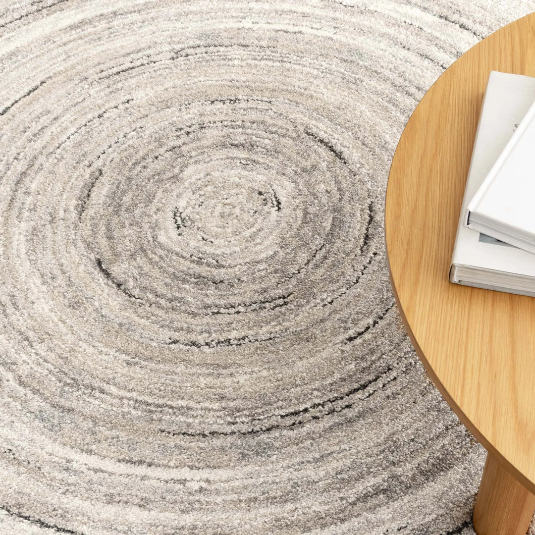 Beige Ripple Rug Dorado Modern Ripple Grey Beige Rug Online in Australia | Cassa Vida