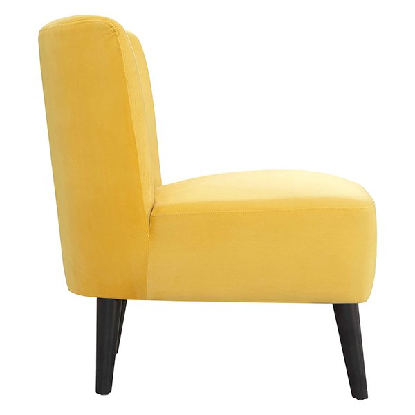 Drystan Velvet Accent Chair