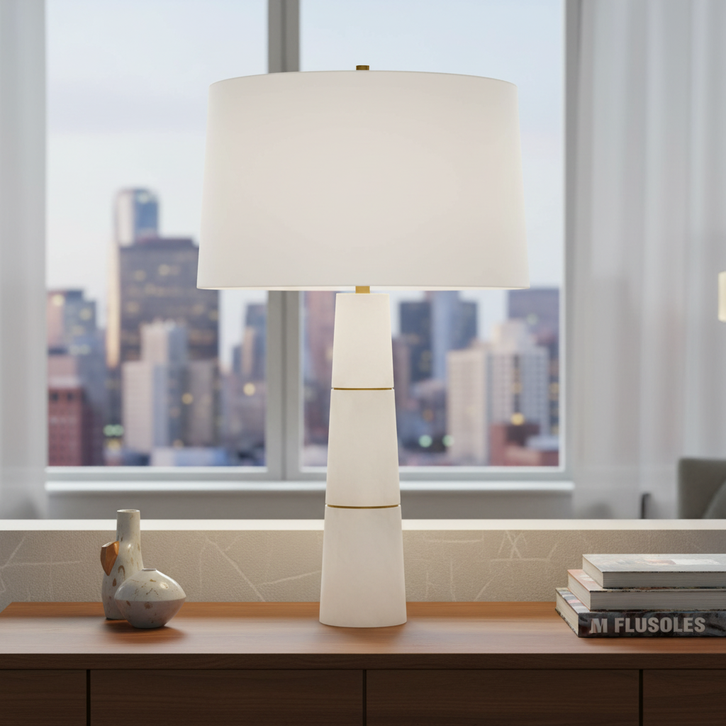 Dublin Alabaster Table Lamp