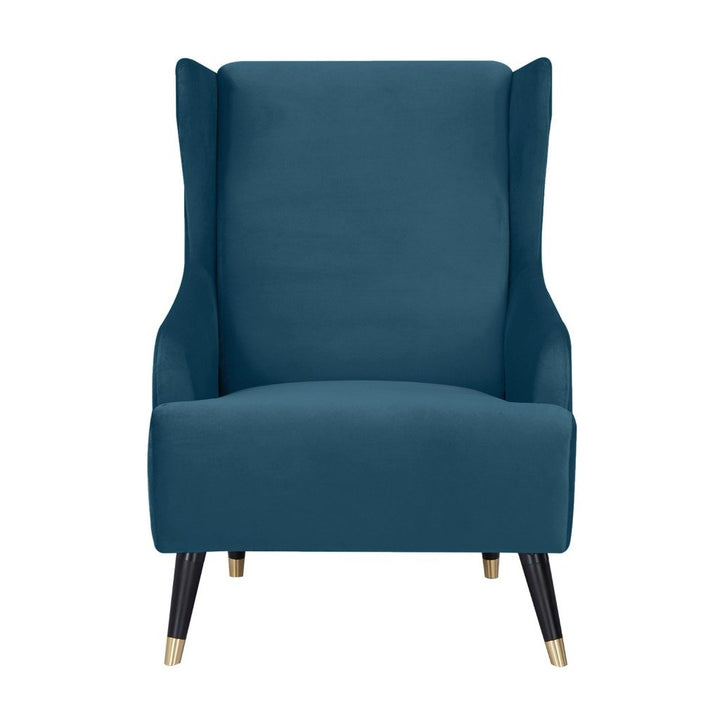 Carolina Wingback Arm Chair - Blue