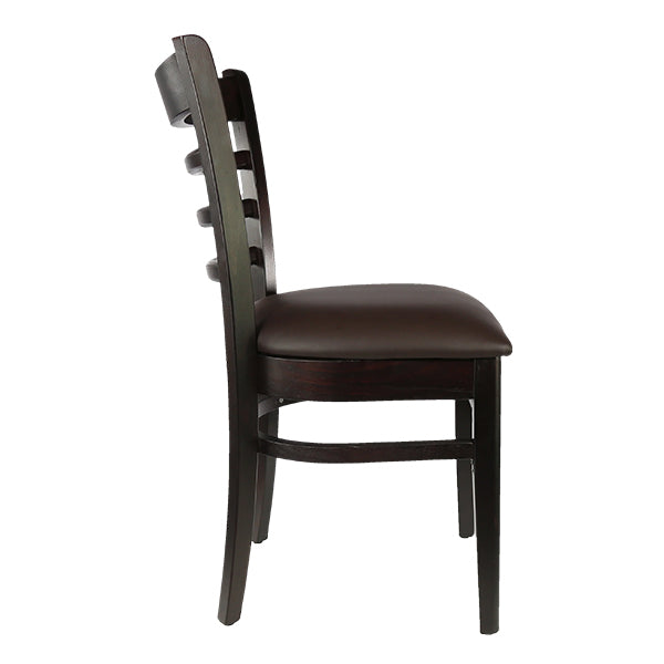 Durafurn Florence Chair - Chocolate + Chocolate