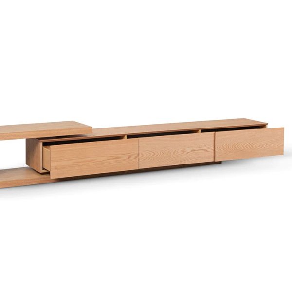 Dwell Extendable TV Entertainment Unit - Natural