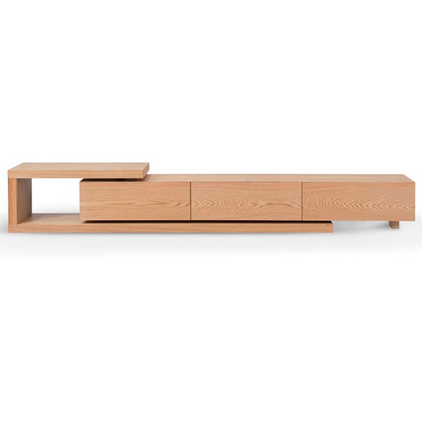 Dwell Extendable TV Entertainment Unit - Natural