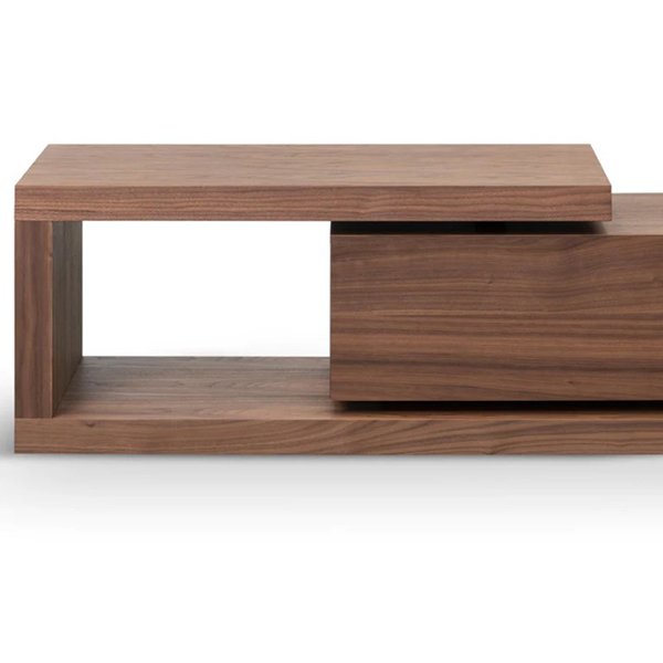 Dwell Extendable TV Entertainment Unit - Walnut