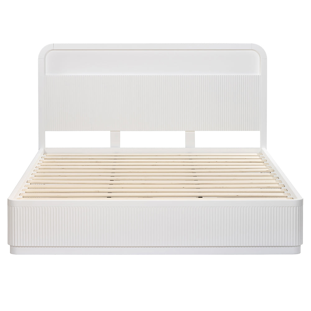 El Nino Queen Bed - Full White