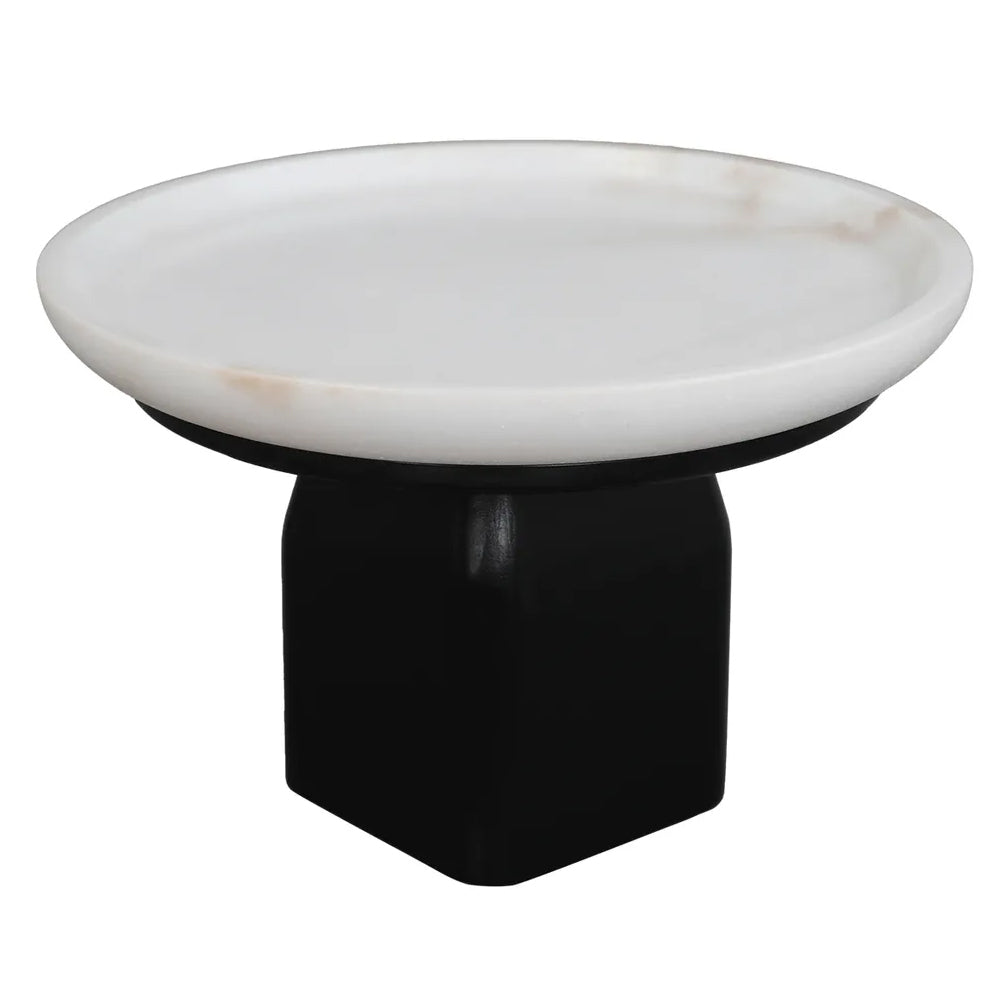 Edith Footed Bowl - Large Black